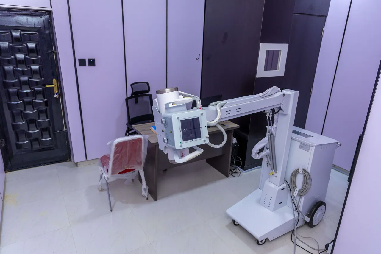 Digital X-ray unit and safety control room at Integrated OHS